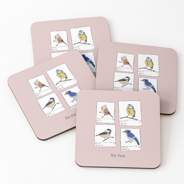 Item preview, Rude Birds designed and sold by fluidacrylics.