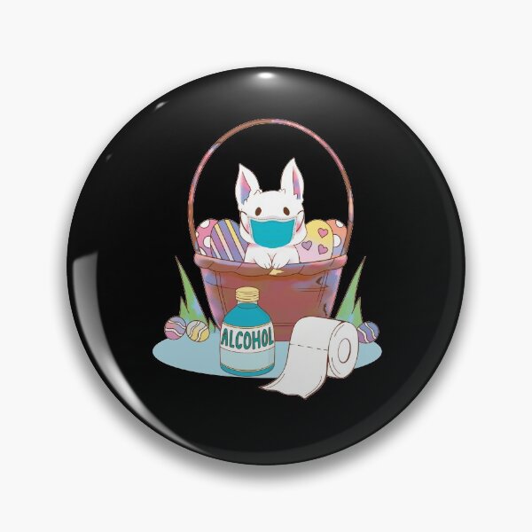 Item preview, Easter 2021 bunny pandemic Easter bunny Easter eggs & toilet paper designed and sold by Lenny Stahl.