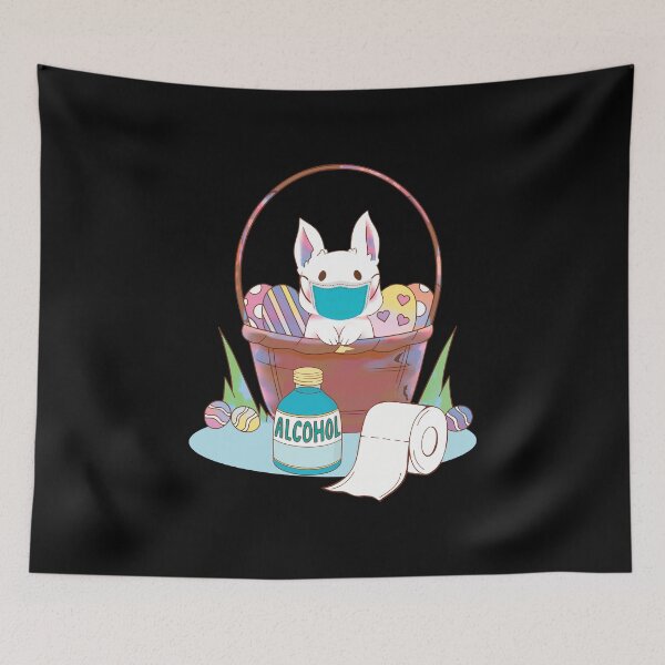 Item preview, Easter 2021 bunny pandemic Easter bunny Easter eggs & toilet paper designed and sold by Lenny Stahl.