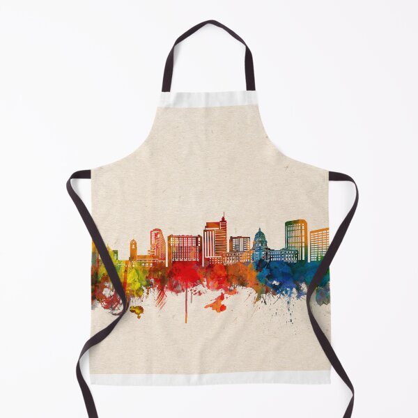Item preview, boise skyline watercolor 2 designed and sold by BekimART2.