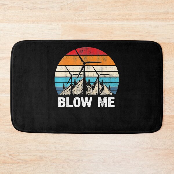 Item preview, Blow Me Windmill Climate Change Earth Day Retro Vintage  designed and sold by charissamo77.