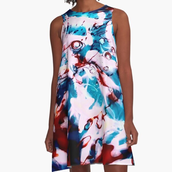 Goldfish Pool A-Line Dress