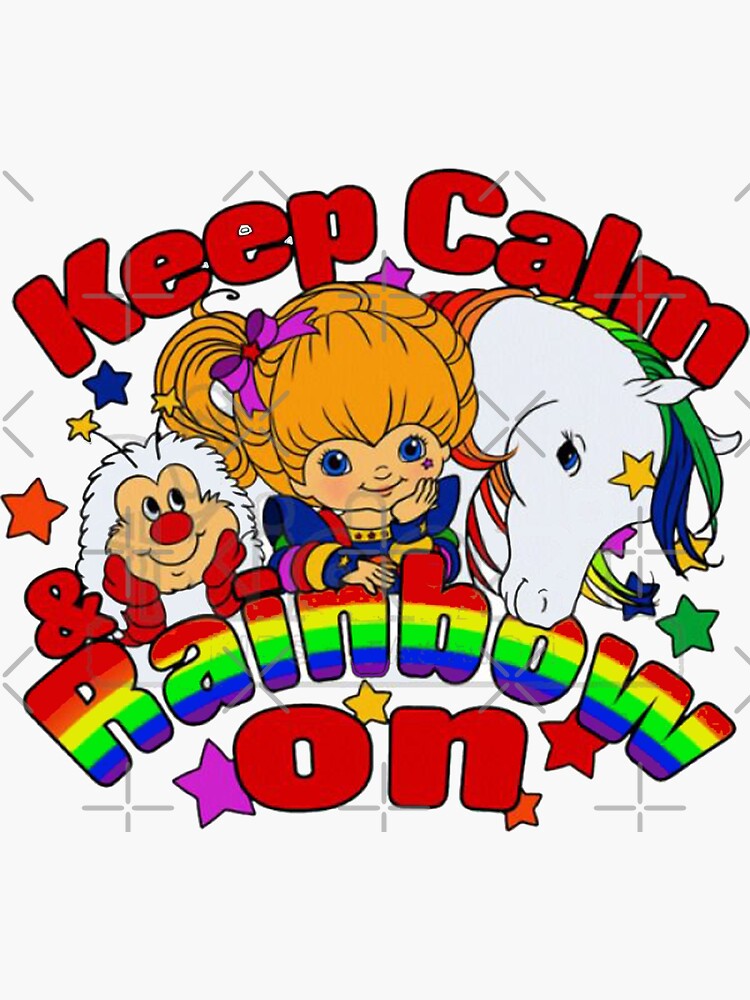 Rainbow Brite, For lover Kids Since 80s | Sticker