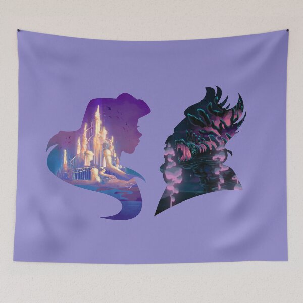 Item preview, The Mermaid And The Sea Witch designed and sold by ArtofUrbanStar.