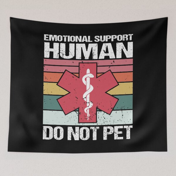 Item preview, Emotional Support Human Do Not Pet  designed and sold by RBG1933Tee.