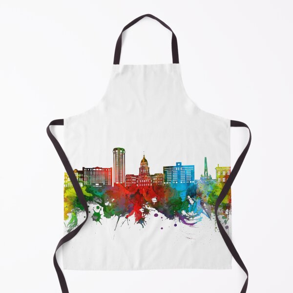Item preview, springfield skyline watercolor designed and sold by BekimART2.