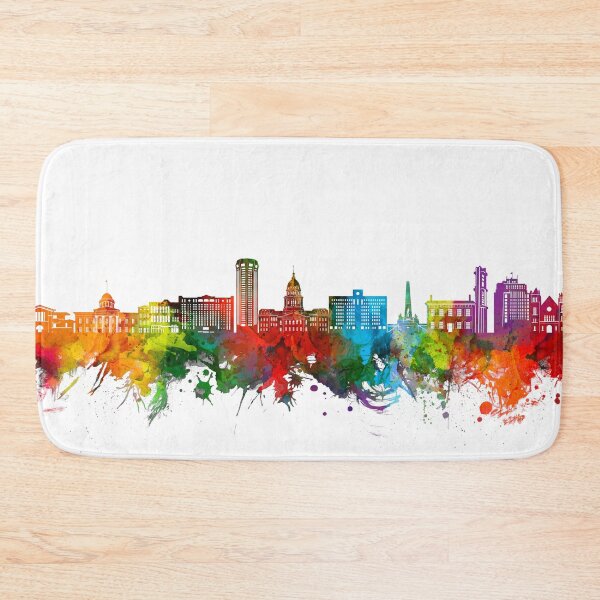 Item preview, springfield skyline watercolor designed and sold by BekimART2.