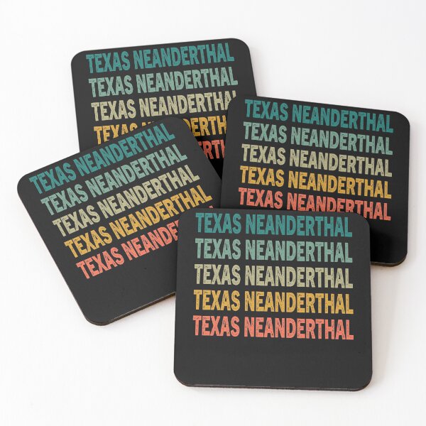 Item preview, Texas Neanderthal Retro Vitnage Funny texas Gift designed and sold by Sarah38.