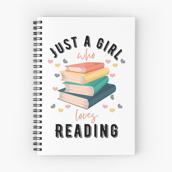 Item preview, Just a girl who loves reading designed and sold by Gerhanj.