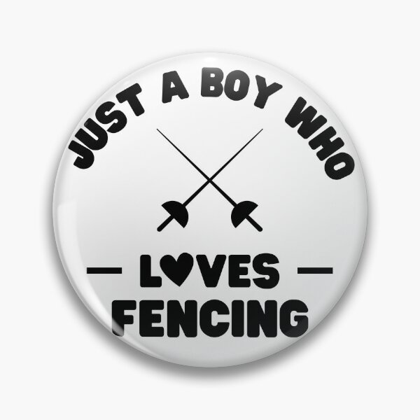 Item preview, Just a boy who loves fencing designed and sold by TheGreenGoat.