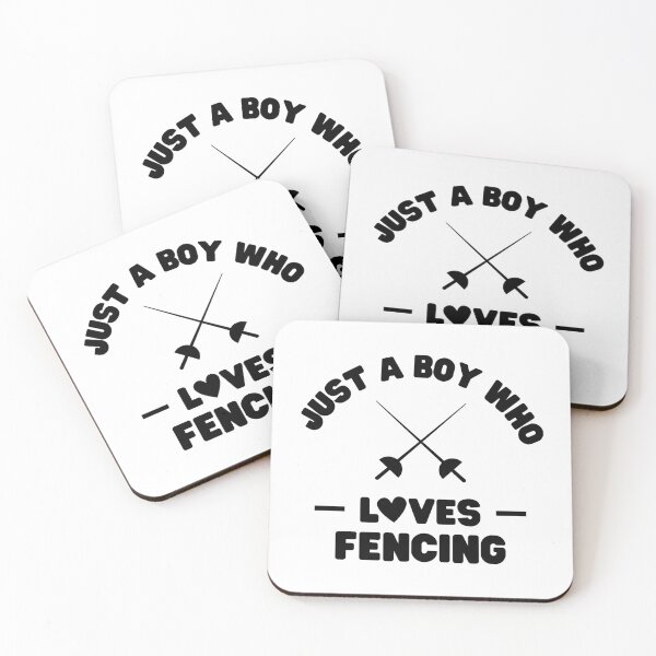Item preview, Just a boy who loves fencing designed and sold by TheGreenGoat.