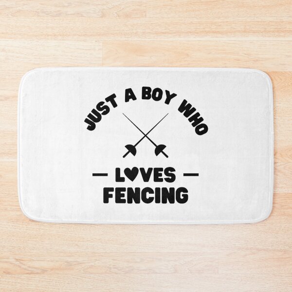 Item preview, Just a boy who loves fencing designed and sold by TheGreenGoat.
