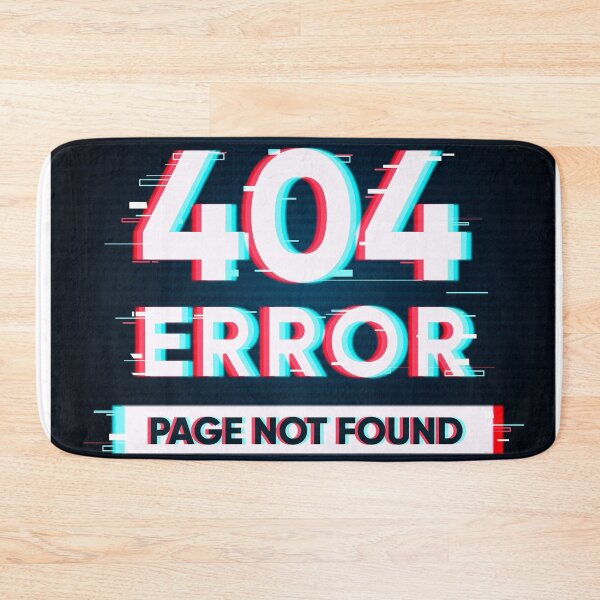 Item preview, 404 Error Page Not Found designed and sold by fahadabu.