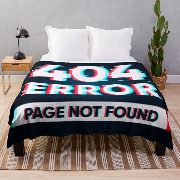 Item preview, 404 Error Page Not Found designed and sold by fahadabu.