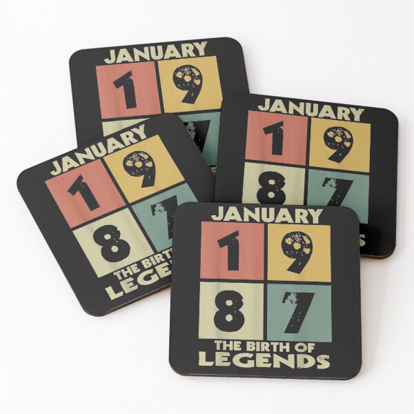 Item preview, January 1987 The Birth Of Legends Best Birth Day Gift  designed and sold by charissamo77.