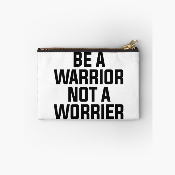 Item preview, Be A Warrior Not A Worrier designed and sold by little-mars.