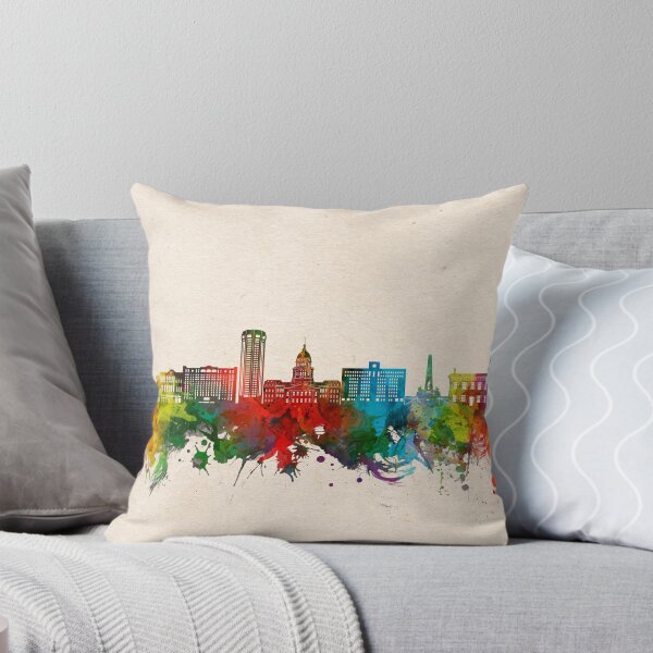 Item preview, springfield skyline watercolor designed and sold by BekimART2.