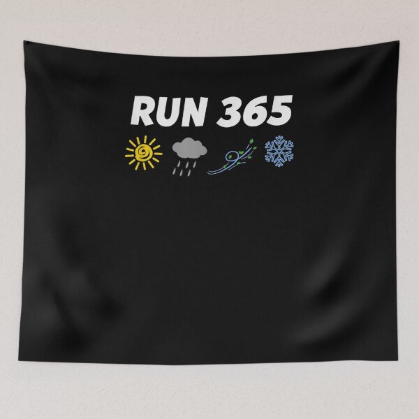Item preview, Run Streak Funny Run Every Day Running Sayings Run 365  designed and sold by charissamo77.