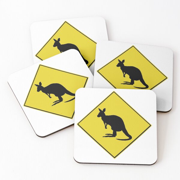 Item preview, Kangaroo Crossing Street Sign designed and sold by NLR32.