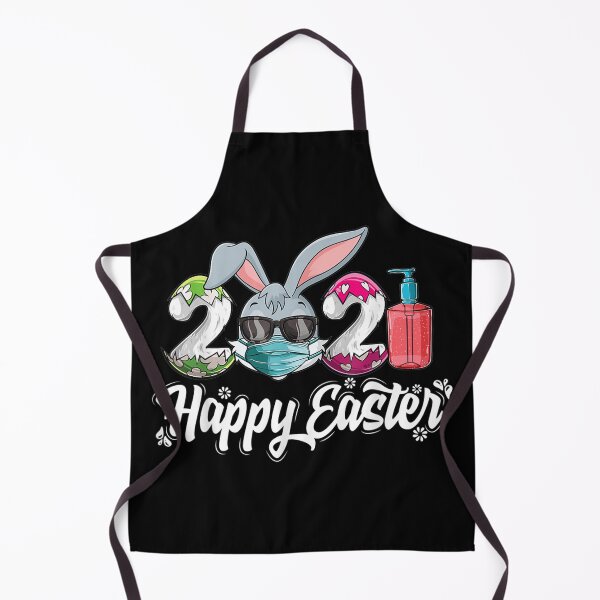 Item preview, Happy Easter Day 2021 Bunny Wearing Mask Colorful Egg designed and sold by anniversaryshop.