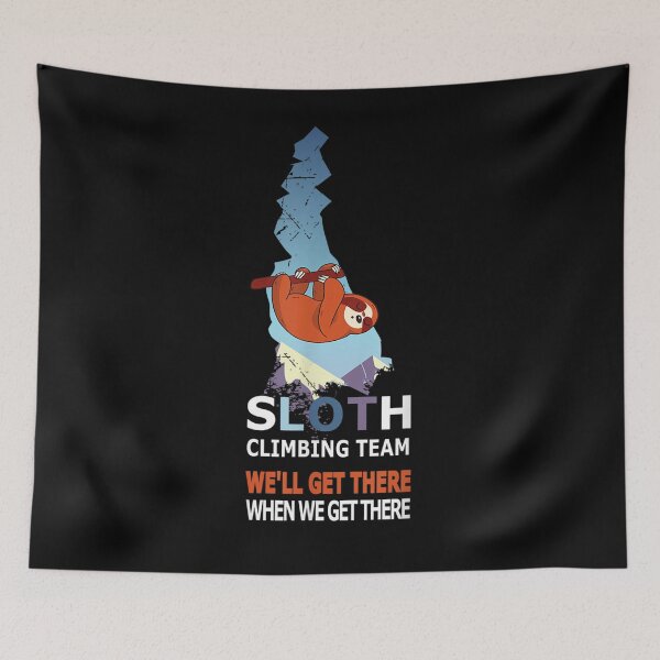 Item preview, Chilled Sloth Bouldering And Rock Climbing Gift  designed and sold by charissamo77.