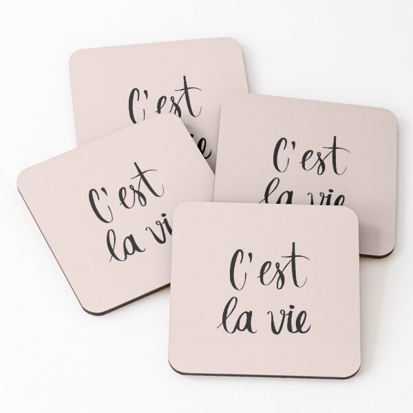 Aperçu de l'œuvre c'est la vie créée et vendue par redstitchlab.