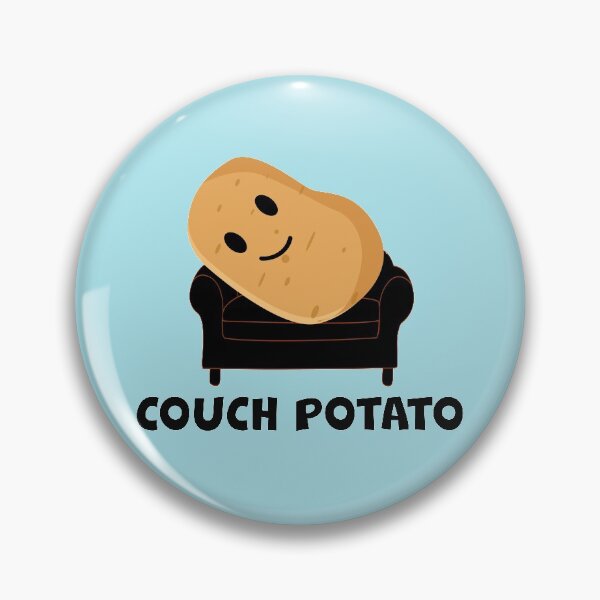 Item preview, Couch Potato - Black designed and sold by SmileMiau.