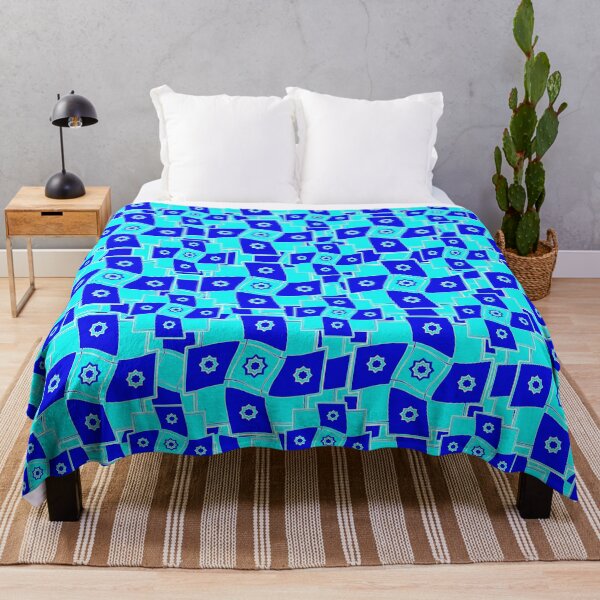 Item preview, Whacky Blue Wave Maximalist Design  designed and sold by Giftables.