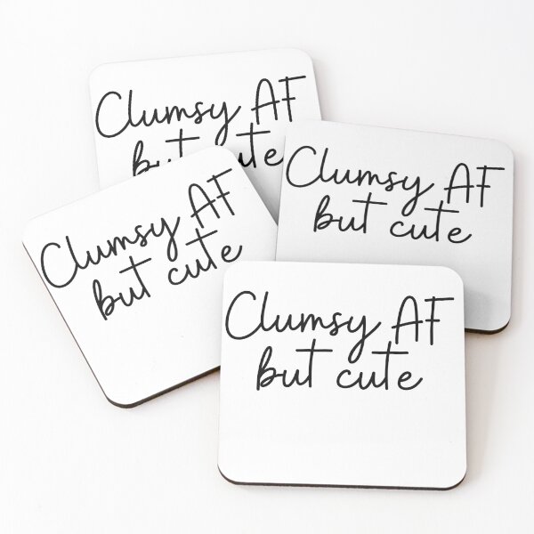 Item preview, Clumsy AF but cute designed and sold by LeftoRight.