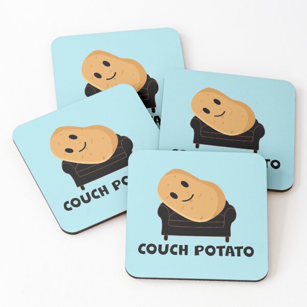 Item preview, Couch Potato - Black designed and sold by SmileMiau.