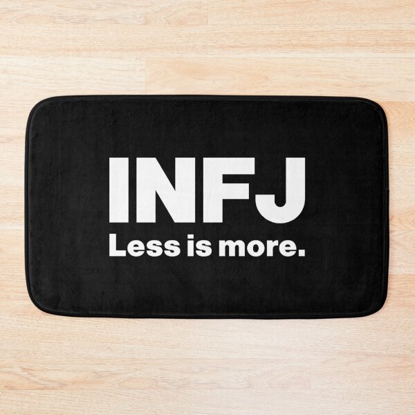 Item preview, INFJ Less is more (MBTI Merch) designed and sold by lamweixing.
