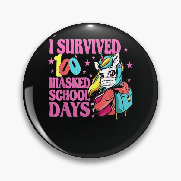 Item preview, I Survived 100 Masked School Days Kids Virtual  designed and sold by charissamo77.