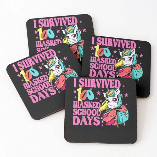 Item preview, I Survived 100 Masked School Days Kids Virtual  designed and sold by charissamo77.