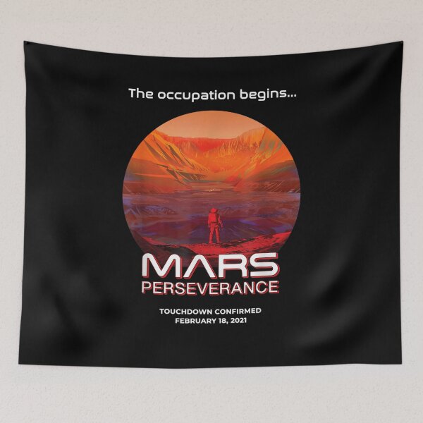Item preview, Mars Perseverance Rover Occupy Mars Landing Nasa  designed and sold by charissamo77.