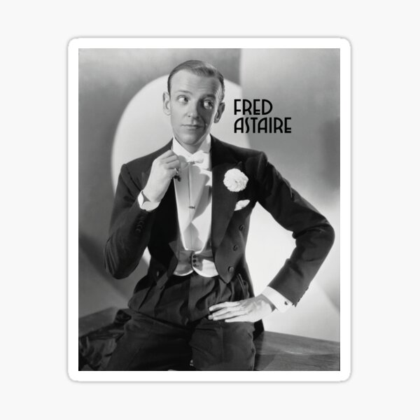Fred Astaire Sticker