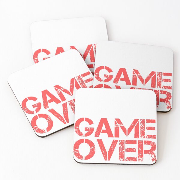 Item preview, Game over design designed and sold by Stylehigh.