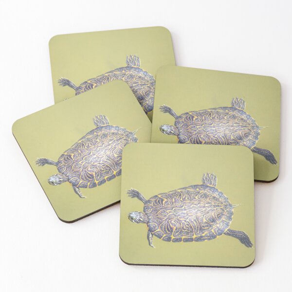 Item preview, Swimming Painted Turtle designed and sold by Elisabeth Lucas.
