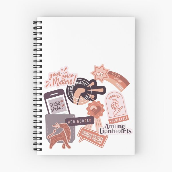 Item preview, DO GOODER STICKER PACK designed and sold by AmongLionhearts.