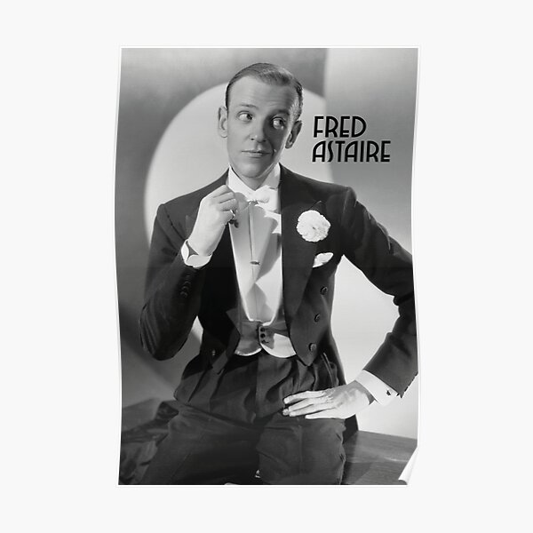 Poster Fred Astaire Redbubble