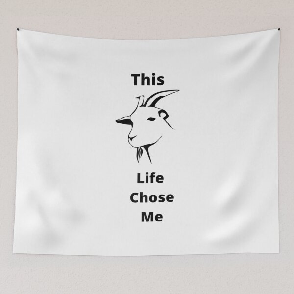 Item preview, This GOAT Life Chose Me designed and sold by iBestSellings.