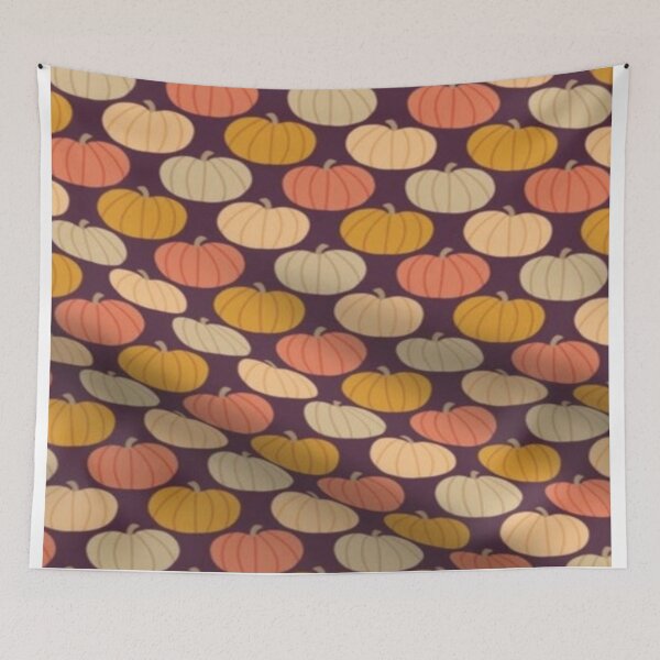 Item preview, Pumpkin Fabric - Pumpkin Patch Plum  designed and sold by wardrop24.
