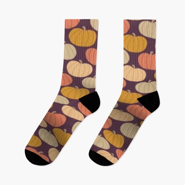 Item preview, Pumpkin Fabric - Pumpkin Patch Plum  designed and sold by wardrop24.