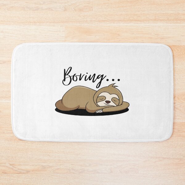 Item preview, Lazy Sloth Says Boring - Funny designed and sold by mewsis.