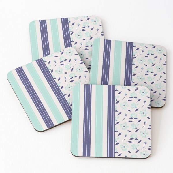Item preview, Flowers and stripes designed and sold by Ictodesign Merchandise.