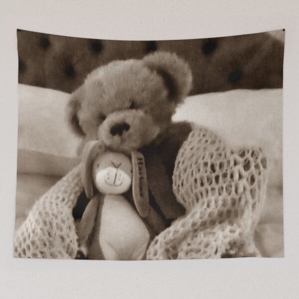 Item preview, Bear & Hare - Snuggle designed and sold by niki2028.