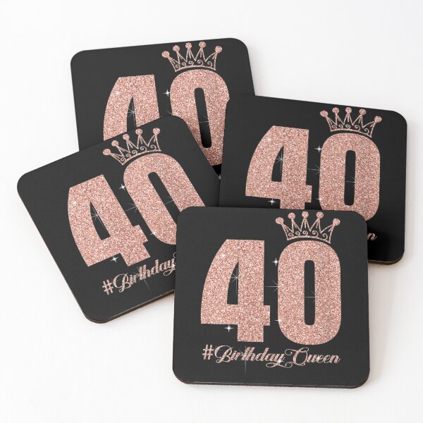 Item preview, Womens 40 Years Old 40th Birthday For Women Queen 40 & Fabulous designed and sold by anniversaryshop.