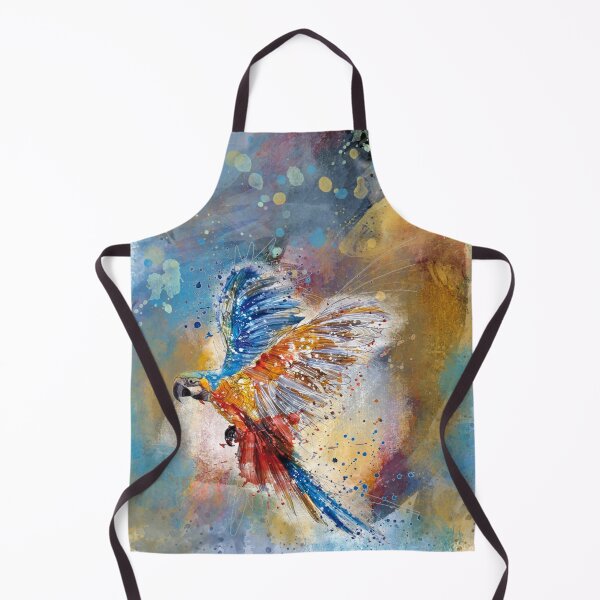 Artikelvorschau, Aquarell bunter Papagei entworfen und verkauft von WokTheTokPrints.