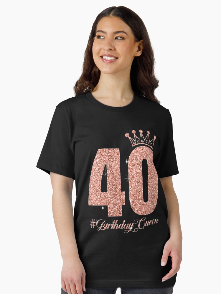 Cumple 40 Años Playeras De CumpleaÃ±os 40 Camiseta Esencial For