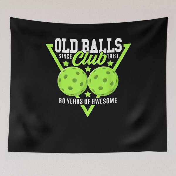 Item preview, Funny I 60th Birthday I Pickleball I Old Balls Club I Hobby  designed and sold by charissamo77.