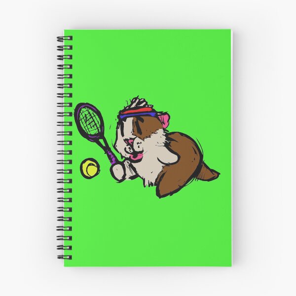 Item preview, Tennis Guinea Pig designed and sold by GuineaPigArt.
